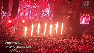 Powerwolf - Amen &amp; Attack live || Arena Nürnberg 2026