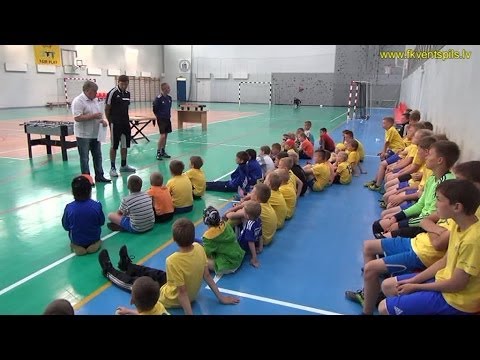 09.06.14 Pirmā diena "Cerības" futbola nometnē. (Ventspils)