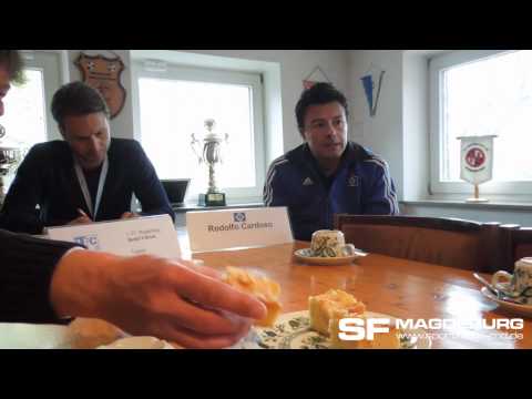 Pressekonferenz - Hamburger SV II gegen 1. FC Magdeburg 2:2 (2:0) - www.sportfotos-md.de