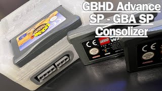 GameBoy HD SP- GBA SP Consolizer Install