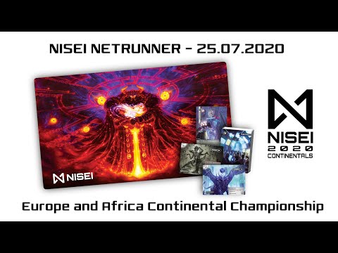 Round 1 - Qris vs Shorty -  NISEI Netrunner Europe and Africa Continental Championship 2020
