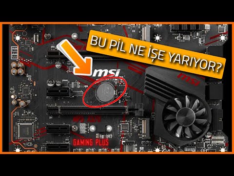 Anakartların üzerinde yer alan pilin işlevi ne? | BIOS, CMOS ve UEFI Nedir?