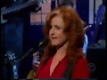 Bonnie Raitt - Blue For No Reason - LATE SHOW with David Letterman - 11-25-1998