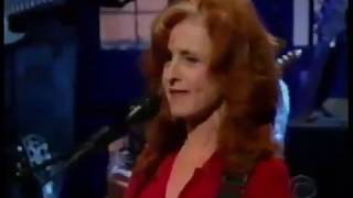 Bonnie Raitt - Blue For No Reason - LATE SHOW with David Letterman - 11-25-1998