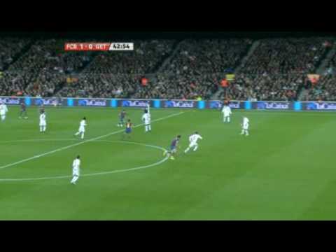 FC Barcelona 2-1 Getafe CF [ highlight ] [ HQ ] 06/02/2010  [ 21.Jornada La Liga ]