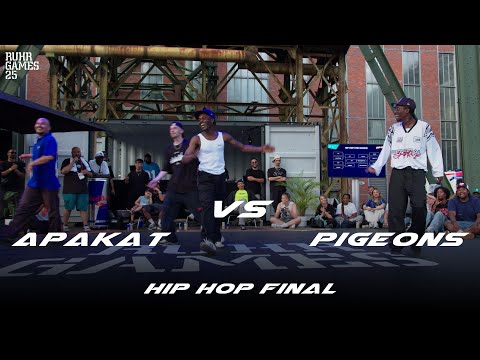 APAKAT Ukay & Franky Dee  & Dfusion VS Pigeons Gio & Luciano & Jeems Hip Hop Final | Ruhr Games 2025