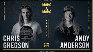 Mano A Mano 2023 - Round 1 - Men&#39;s: Chris Gregson vs. Andy Anderson