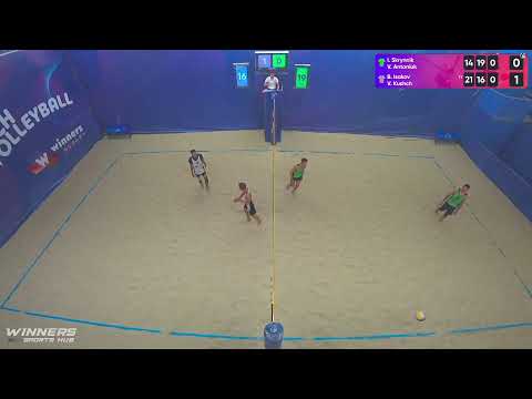 14:00 I. Skrynnik / V. Antoniuk - B. Isakov / V. Kushch 19.07.2022 | Winners Beach Volleyball