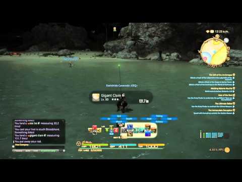 Gigant Clam - Halfway to Halcyon Rod Lucis - FINAL FANTASY XIV: A Realm Reborn