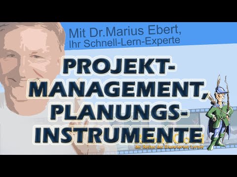 Projektmanagement, Planungsinstrumente
