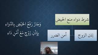 صورة 27 شرح منظومة فقه النوازل - مسألة دواء منع الحيض