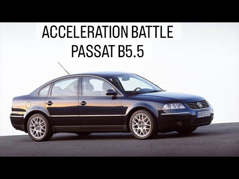 ACCELERATION BATTLE VW Passat b5.5 ( 1.9tdi vs 1.8t vs 2.8 V6 ) 0-150 kmh