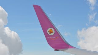 Nok Air Flight from Ubon to Don Muang Airport  / นกแอร์เที่ยวบินจากอุบลราชธานีไปสนามบินดอนเมือง