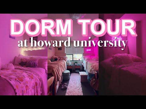 howard university DORM TOUR 🎀 | college hall north