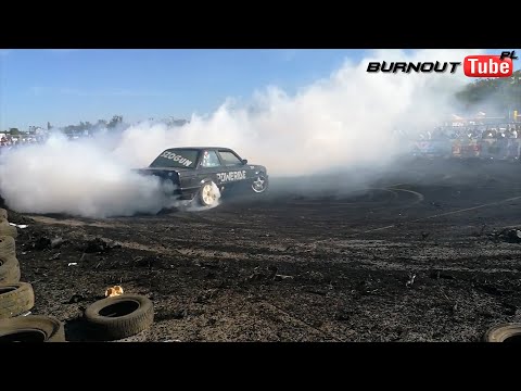 Finał pokazu mocy PRO - BMW E30 5.4 V12 "SZOGUN" - Majówka z BMW 2018 Toruń