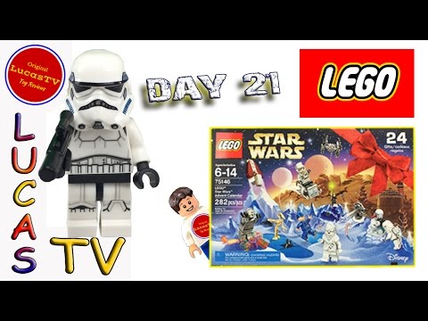Day 21 LEGO 2016 Star Wars Advent Calendar with surprise Stormtroopers Singing