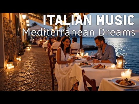 🎶 Italian Vibes & Mediterranean Music 🎶 2+ Hours Scenic Amalfi Coast & Lake Como Relaxation 4K
