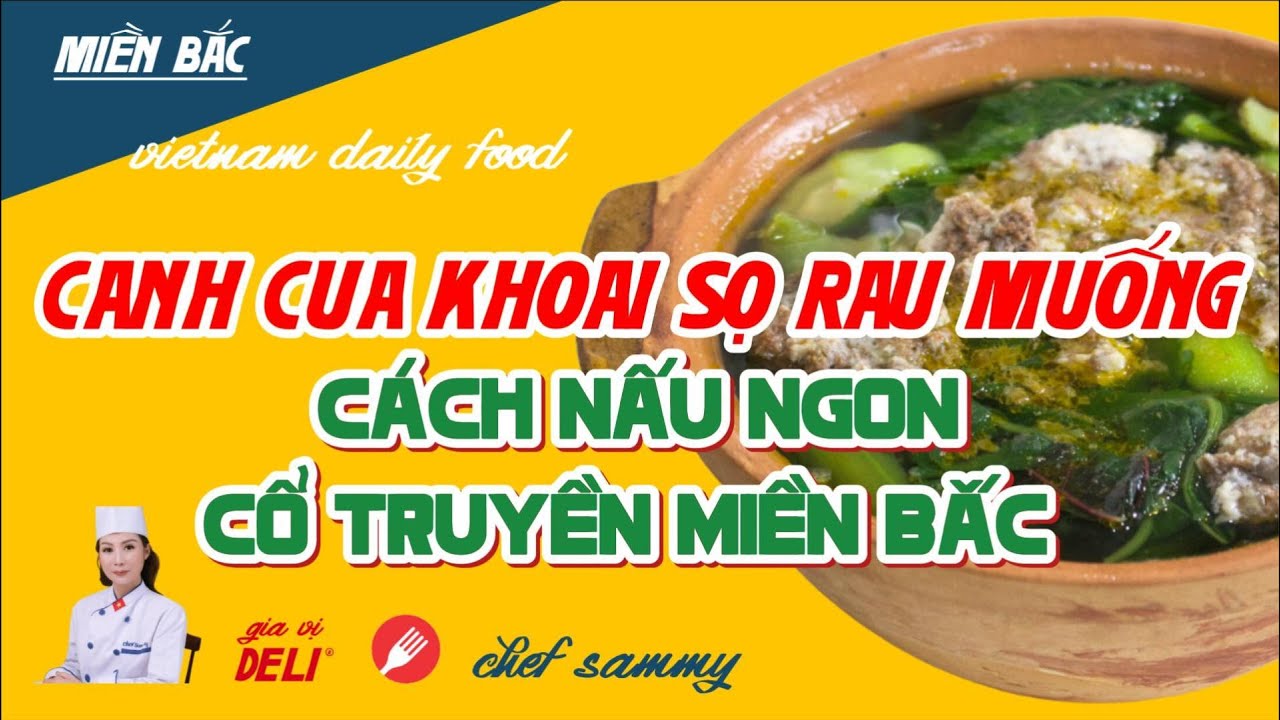 Cách Làm Canh Cua