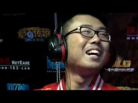 ZhangBo vs Thijs China vs Europe Hearthstone Championship 2016 (Group C)