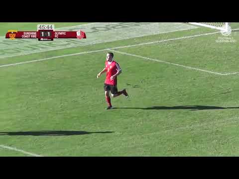 NPL QLD 2014 Round 10 - Sunshine Coast Fire vs Olympic FC Highlights