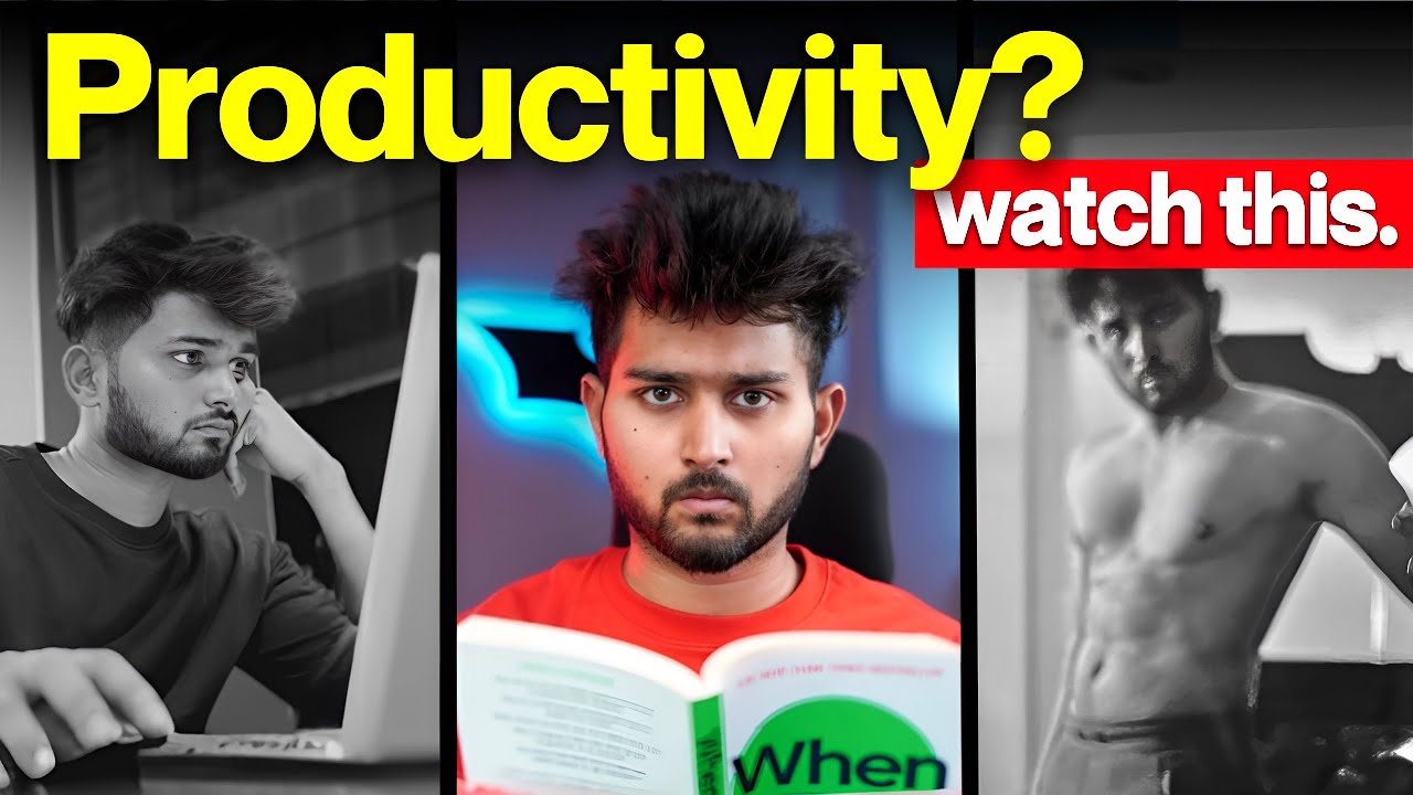 How I stay productive every single day?⚡