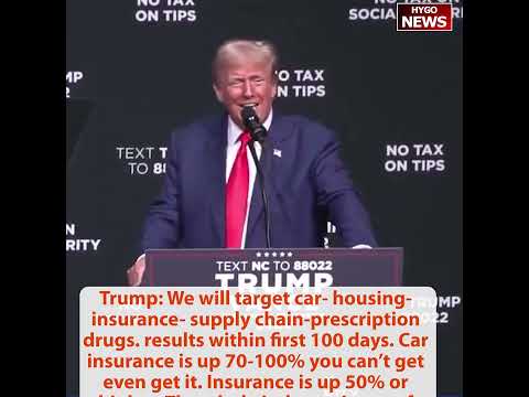 TRUMP: I handed them surging economy with NO INFLATION, low cost, largest tax cuts, strongest econ