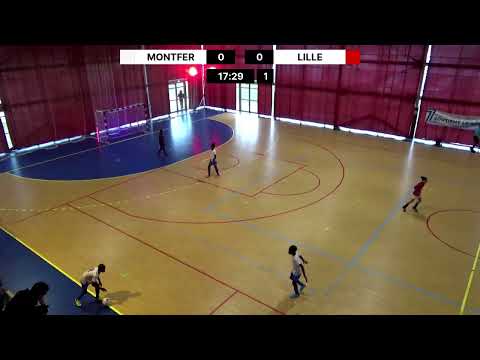 Futsal les étoiles de Noisiel Demi-finale FC Montfermeil vs Lille Métropole
