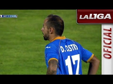 Gol de Diego Castro (2-2) en el Getafe CF - UD Almería - HD