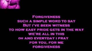 Victoria Shaw - Forgiveness (+ lyrics 1995)