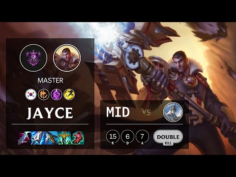 Jayce Mid vs Galio - KR Master Patch 11.13