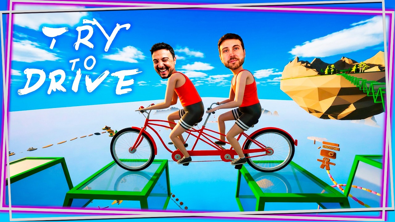 Probamos NUESTRA AMISTAD en TRY TO DRIVE