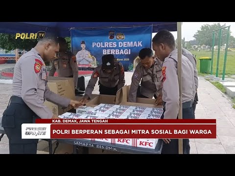 PRESISI UPDATE: POLRES DEMAK BERBAGI KEBAHAGIAAN LEBARAN 2025 04/04/25 (10.00)