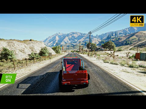Grand Theft Auto V ENHANCED Gameplay Walkthrough PART- 4 | GTA 5 - NaturalVision Ultra Graphics [4K]