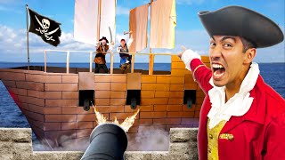 We Made a Pirate Ship and Battled it! We Made a Pirate Ship and Battled it!