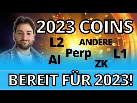 💸 DAS PORTFOLIO für 2023! ⭐ | Alle TRENDS: L2 - AI - Perp - ZK - L1 - andere ..