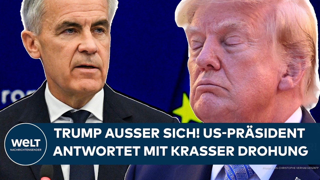 KANADA ALS EU-MITGLIED?: Donald Trump außer sich! US-Präsident reagiert mit krasser Drohung!