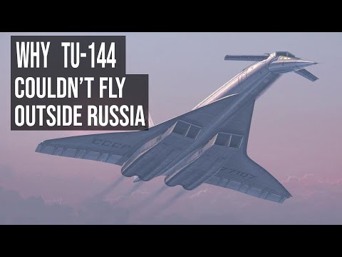 Tu-144- The Russian Concorde which couldn't fly out of Soviet Union