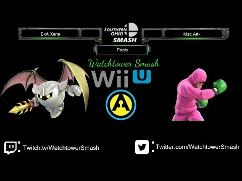 SOS Singles Pools - BxA Xane (Metaknight) Vs. Mac Attk (Little Mac)
