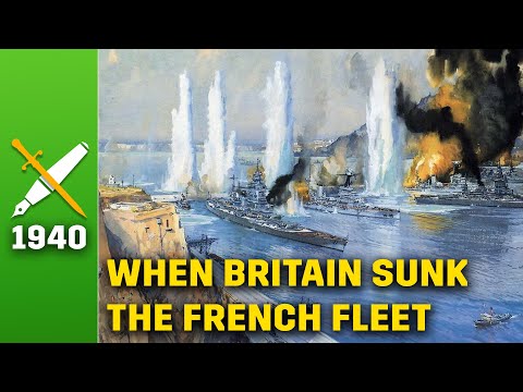 When Britain Blew Up the French Fleet - Mers El Kebir 1940