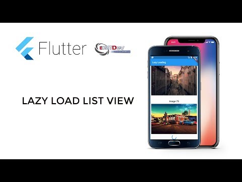 Flutter Development Tutorial Lazy Loading List View
