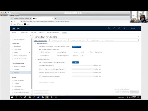TAM Lab 089 - Migrate a Pre-Existing NSX-V Environment to NSX-T Using Migration Coordinator