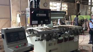 MÁY CNC MỘNG ÂM 4 Trục Lhoan lắc Mộng siêu nhanh. MỘNG ÂM CNC 4 Đầu 2 Line giá tốt nhất VN 2020