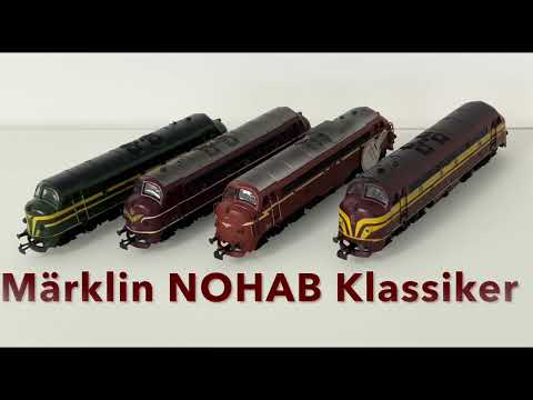 Märklin 3066, 3067, 3068, 3063 NOHAB Klassiker