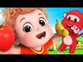 Apple Bananas Dance Song Nursery Rhyme Kids Song Little Babu