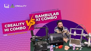 Impresión 3D multicolor: Creality Hi Combo vs Bambu Lab A1 Combo!!!