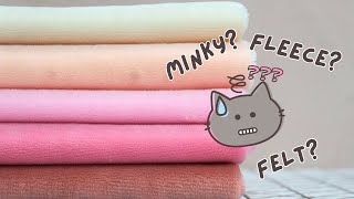 What's the BEST fabric to use for plushies?? 🧸