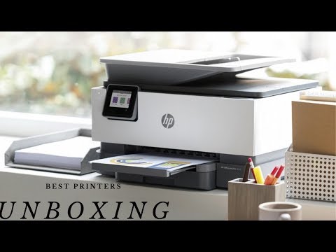 Hewlett Packard (HP) „HP Officejet Pro 9012e All-in-One“ spausdintuvas, įskaitant 6 mėnesių momentinio rašalo su HP+ bandomąją versiją video