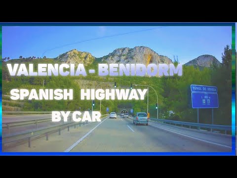 How to get from Valencia to Benidorm via AP7.