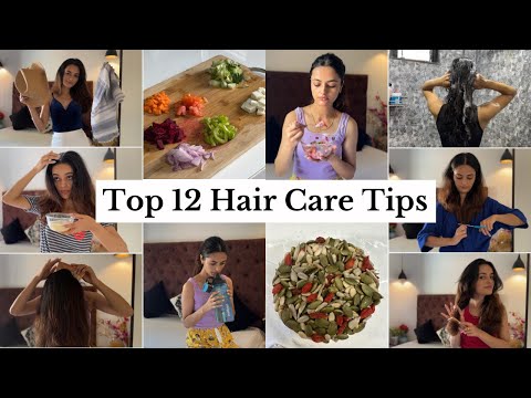 Top 12 HAIR CARE Tips: For Healthy, Long & Strong Hair...