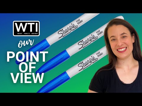 Sharpie Blue Permanent Markers - WTI product video review